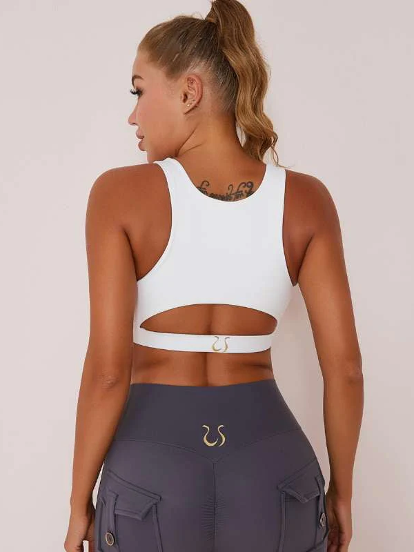 BUYCO Female Fitted Cutout Pocket Short Tracksuit