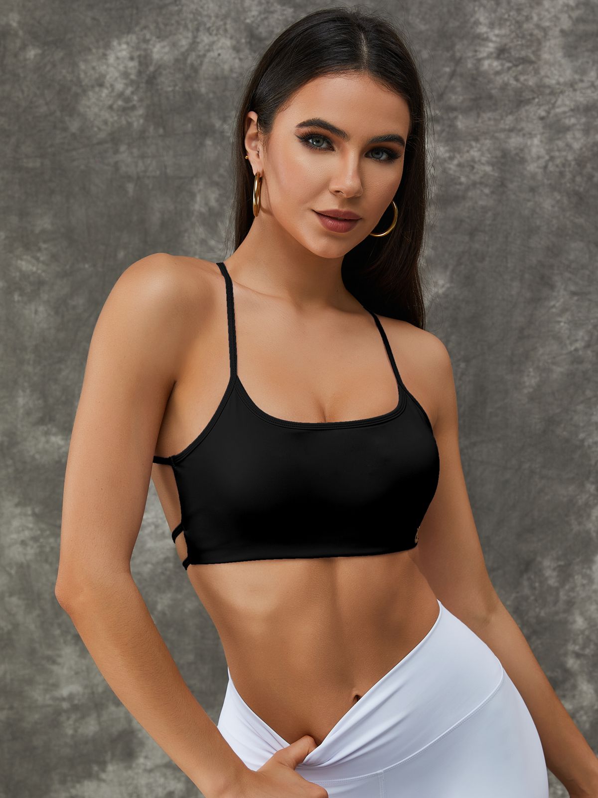 BUYCO Female Cross Back Sports Bras