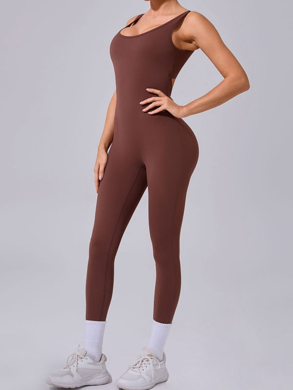 BUYCO Female Cutout Backless Jumpsuit