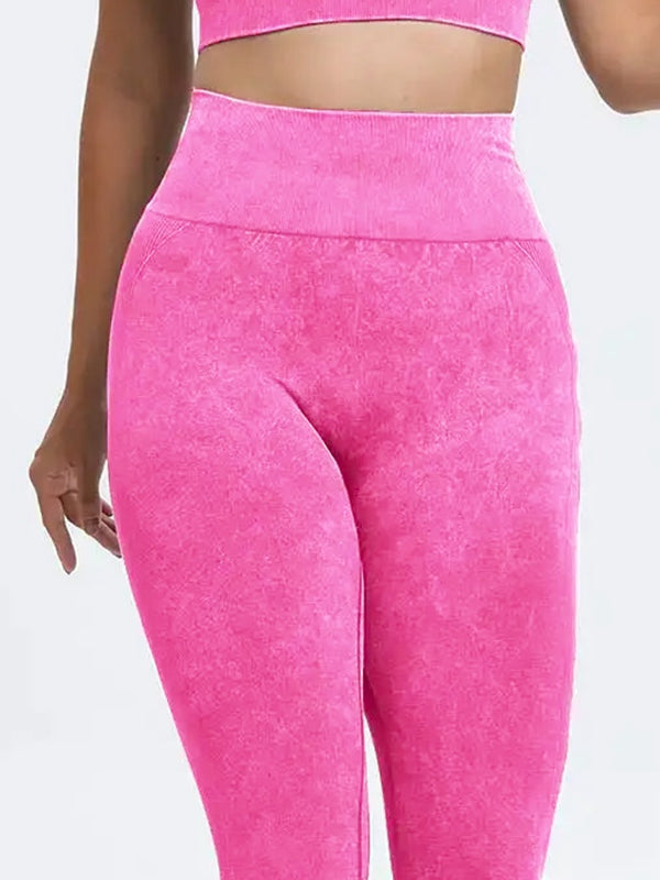 BUYCO Female Denim Flare High-waisted Leggings