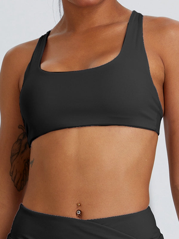 BUYCO Female High-support Cross Back Sports Bras