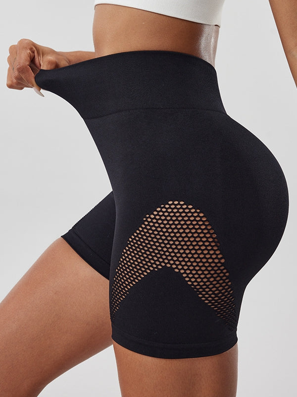 BUYCO Female Seamless Fishnet Shorts