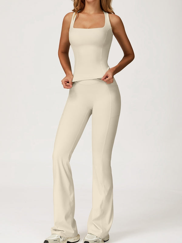 BUYCO Female V shape-waist Flare Tracksuit