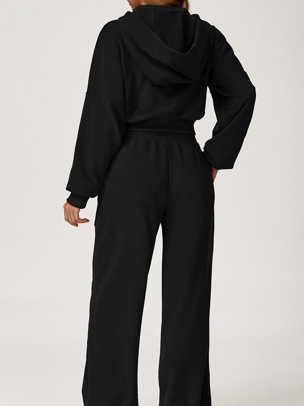 BUYCO Female Pocket Casual With Hat Tracksuit