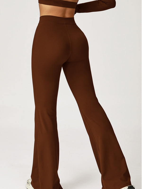 BUYCO Female Flare High-rise Leggings