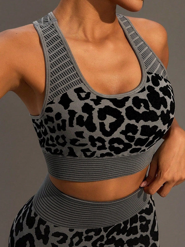 BUYCO Female Leopard Print Tracksuit