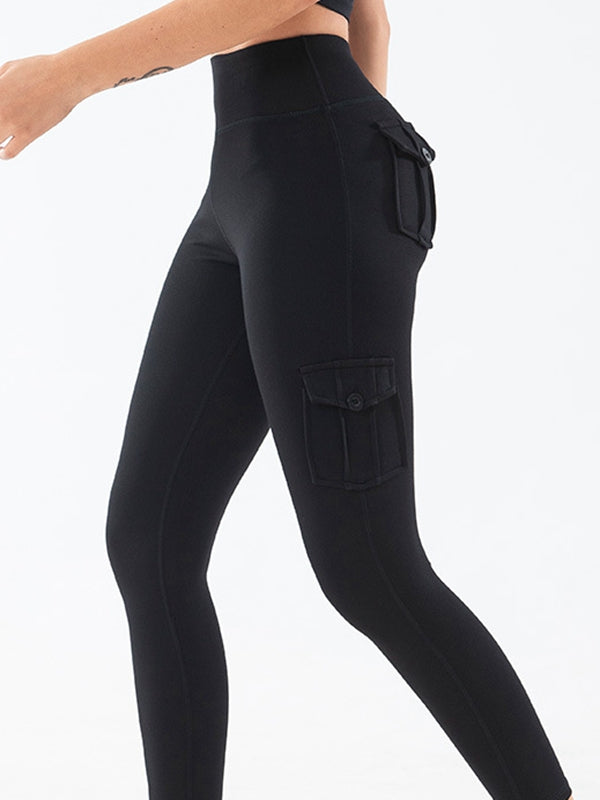 BUYCO Female Fleece Cargo Leggings