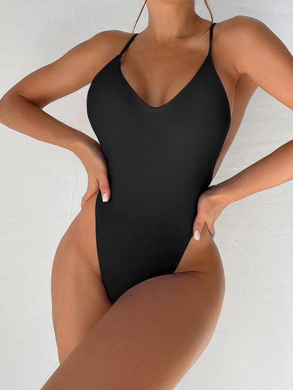 BUYCO Female Cross Back Adjustable Straps One-piece