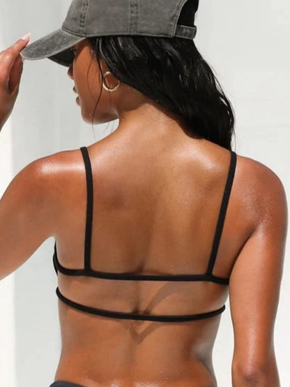 BUYCO Female Big U Collar Backless Sports Bras