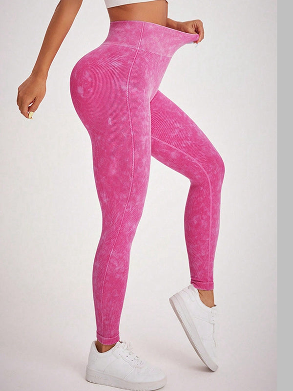 BUYCO Female High-waisted Ruched Back Yoga Leggings