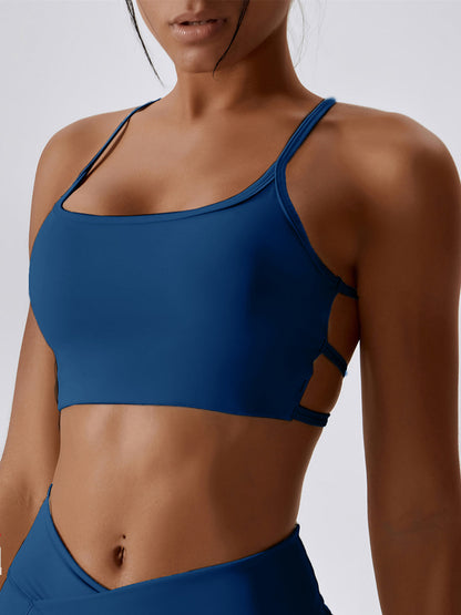 BUYCO Female Halter Beautify Back Sports Bras