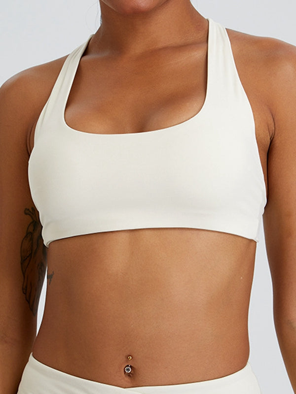 BUYCO Female High-support Cross Back Sports Bras