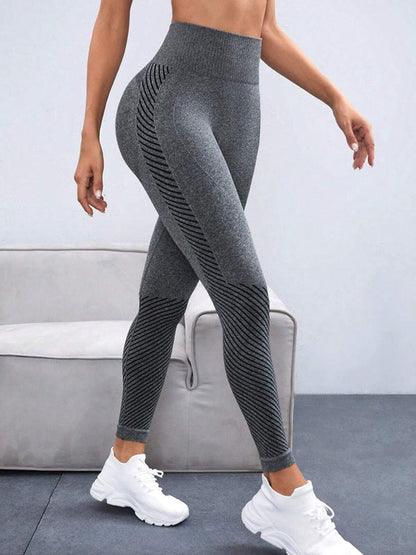 BUYCO Female Push-up Seamless Ruched Back Leggings