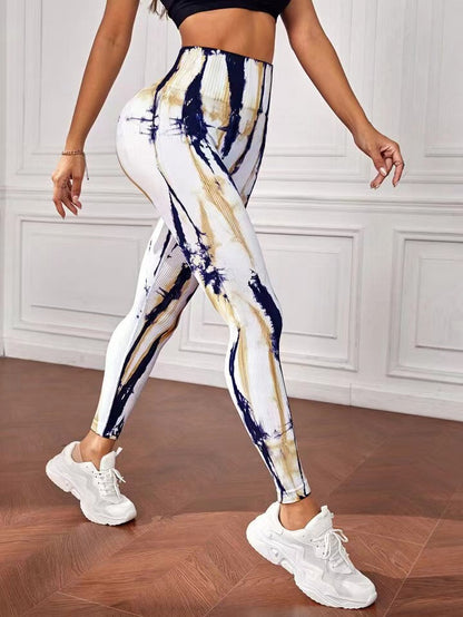 BUYCO Female Modern Tie-dye Quick Dry Leggings