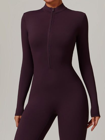 BUYCO Female Zipper Quick-dry Jumpsuit