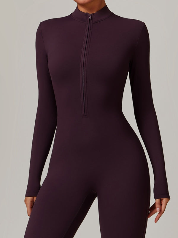 BUYCO Female Zipper Fleece Jumpsuit