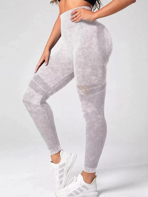 BUYCO Female Denim Ruched Back Quick-dry Seamless Leggings