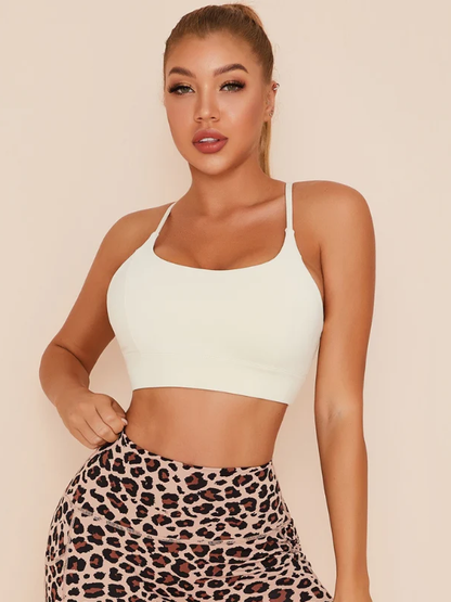 BUYCO Female Gathered Beauty Back Leopard Print Shorts Tracksuit