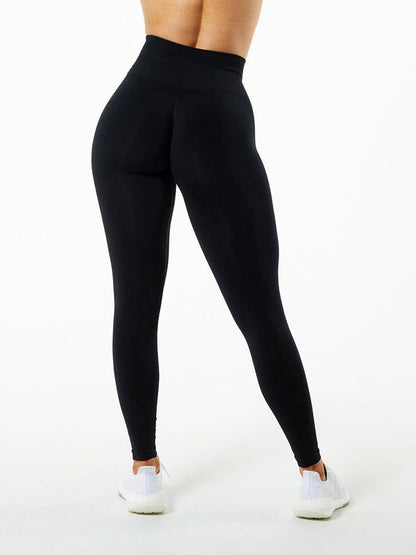 BUYCO Female Ruched Back Quick-dry Seamless Leggings