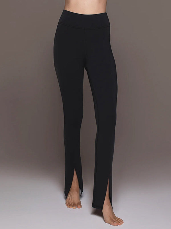 BUYCO Female Split Flare High-rise Leggings