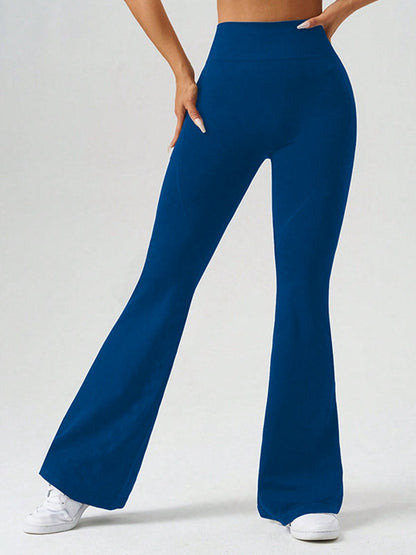 BUYCO Female Flare Pocket High-waisted Leggings