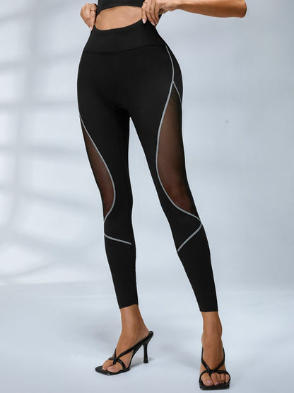 BUYCO Female Super Fitted Mesh Hip-lift Leggings
