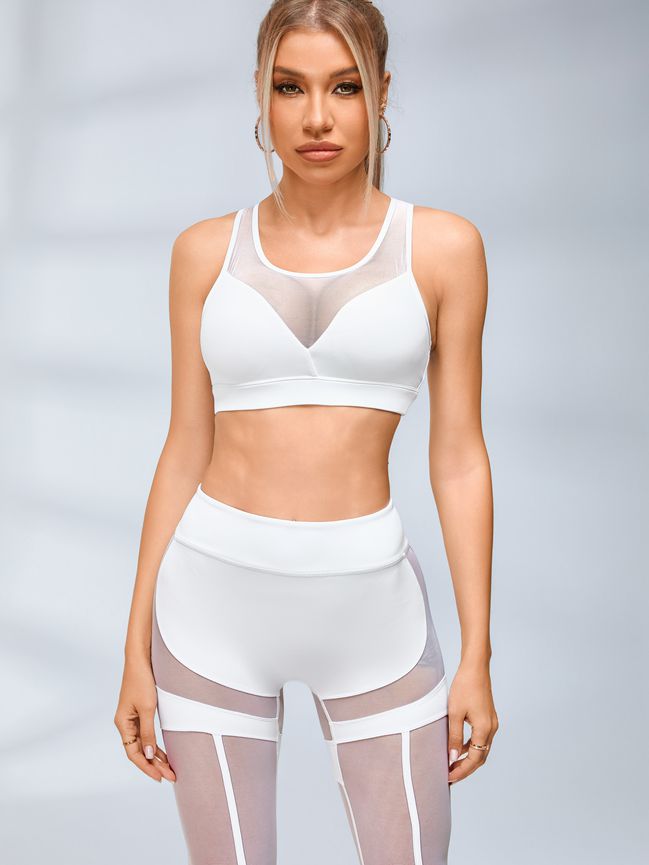 BUYCO Female Super Fitted Unique Mesh Hip-lift Leggings