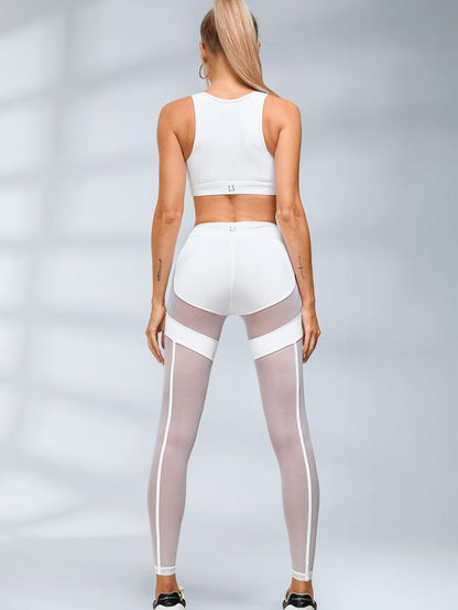 BUYCO Female Super Fitted Unique Mesh Hip-lift Leggings