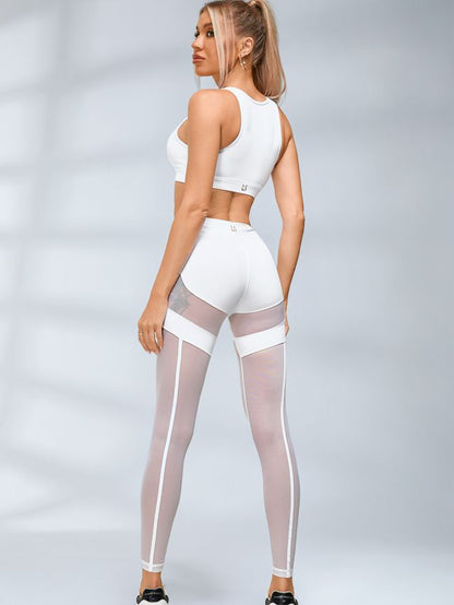 BUYCO Female Super Fitted Unique Mesh Hip-lift Leggings