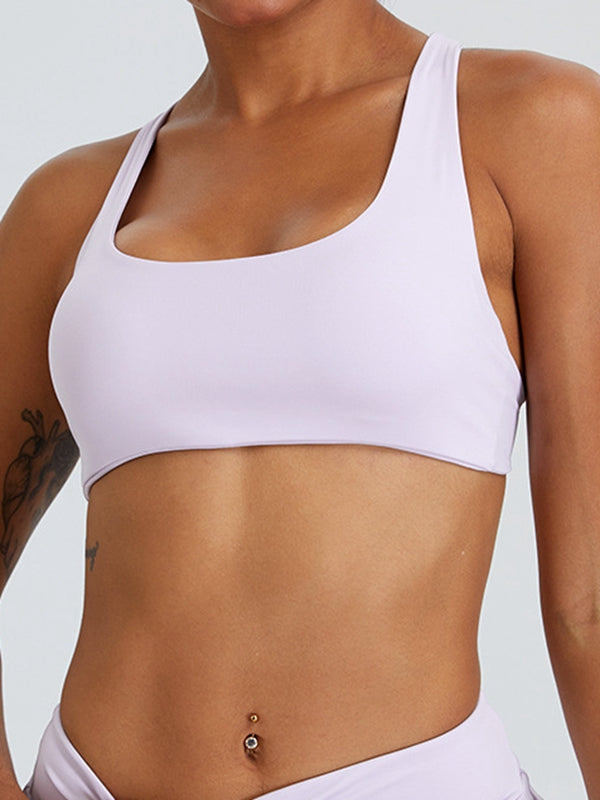 BUYCO Female High-support Cross Back Sports Bras