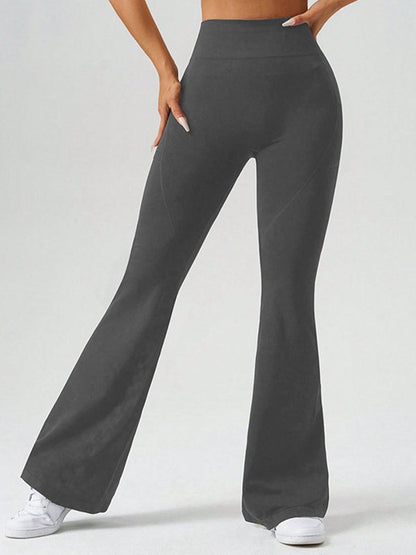 BUYCO Female Flare Pocket High-waisted Leggings
