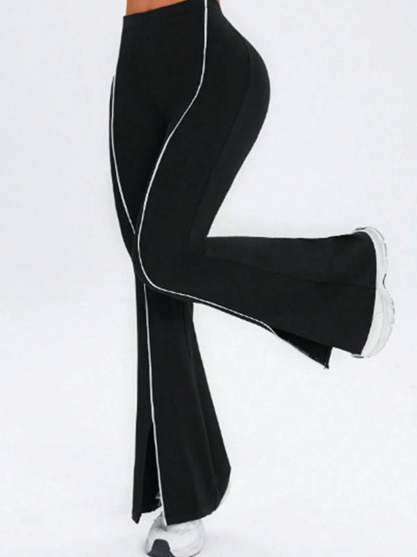 BUYCO Female Flare Quick Dry Elastic Tight Leggings