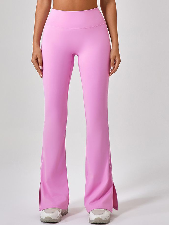 BUYCO Female Flare High-waisted Split Pants