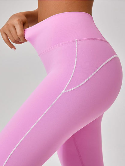 BUYCO Female Flare High-waisted Split Pants
