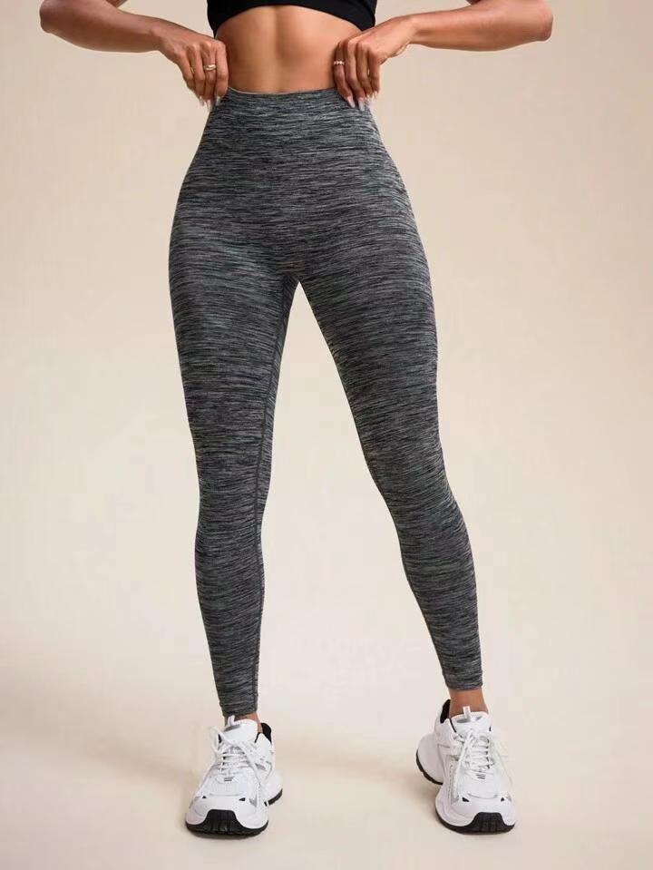 BUYCO Female Deep V Back Ruched Back Seamless Leggings