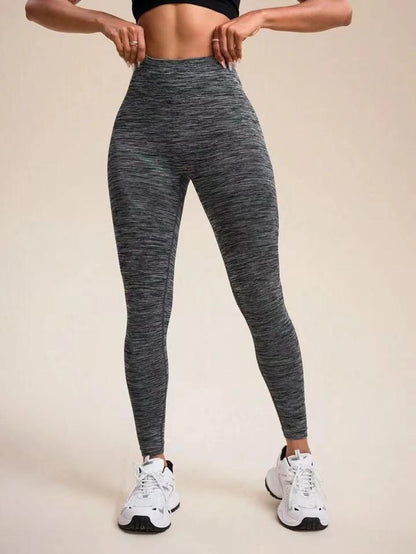 BUYCO Female Deep V Back Ruched Back Seamless Leggings