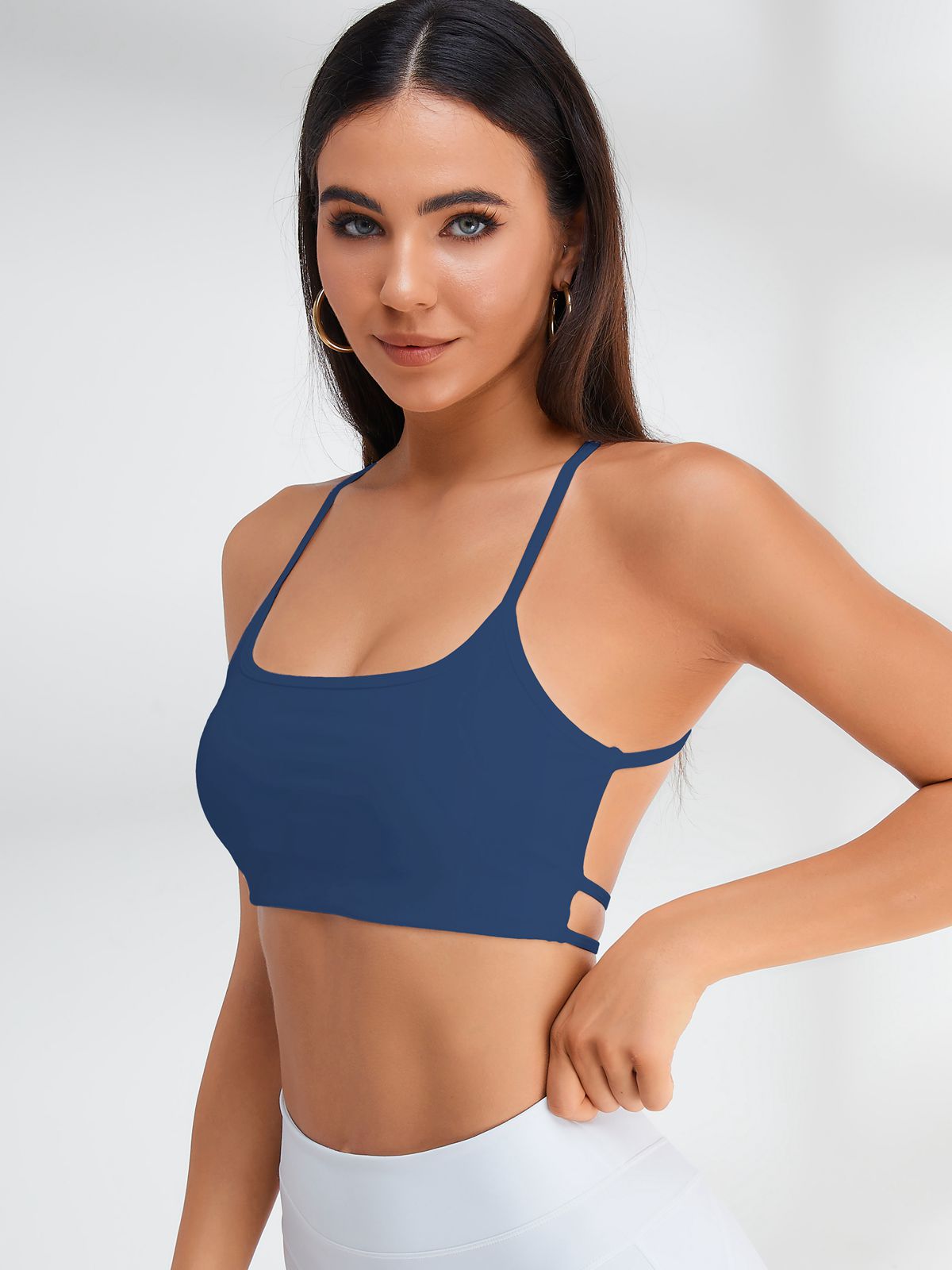 BUYCO Female Halter Beautify Back Sports Bras