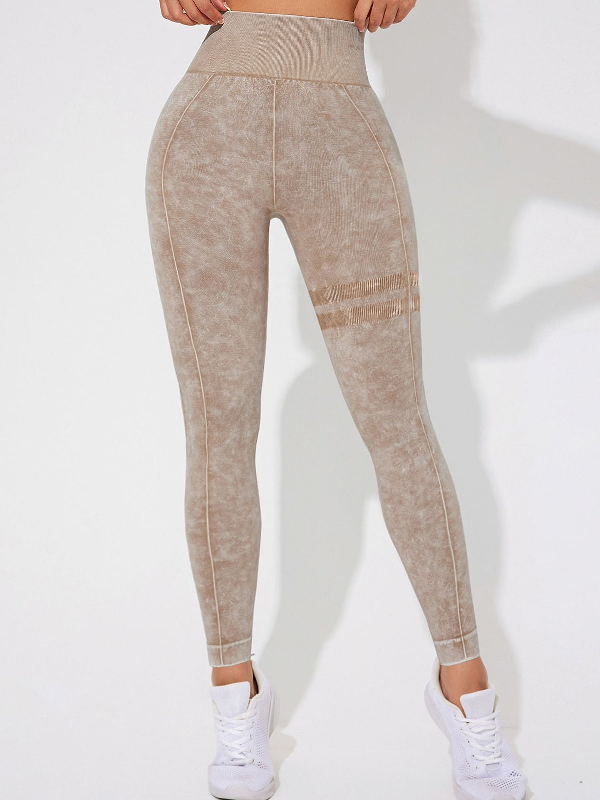 BUYCO Female Denim Elastic Tight Hip-lift Quick Dry Leggings