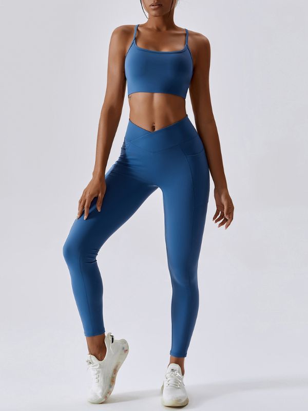 BUYCO Female Halter Beautify Back Sports Bras