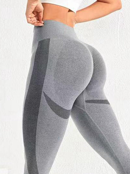 BUYCO Female Push Up Seamless Ruched Back Fit Leggings