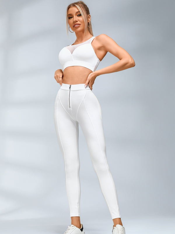 BUYCO Female Must Have Zipper Leggings