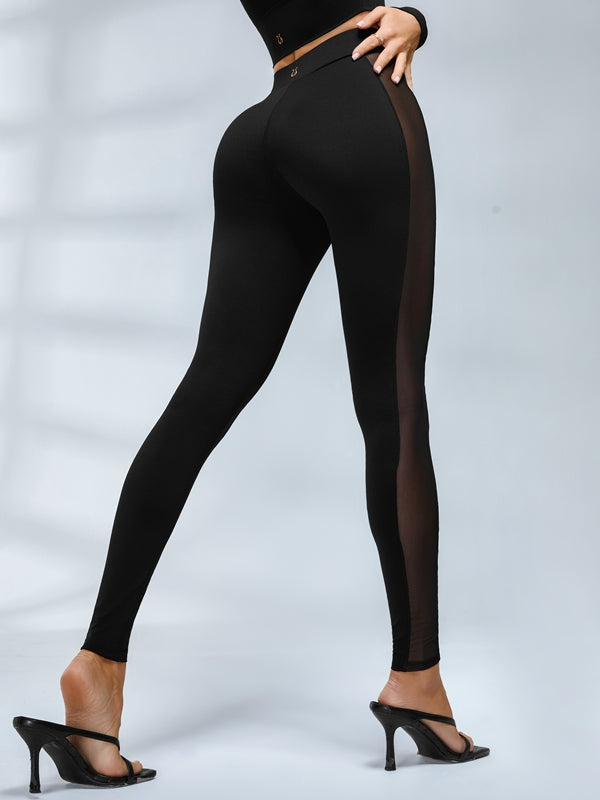 BUYCO Female Fitted Sheer Mesh Tracksuit