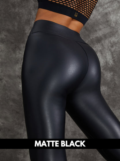 BUYCO Female High Impact Shockproof Latex Leggings