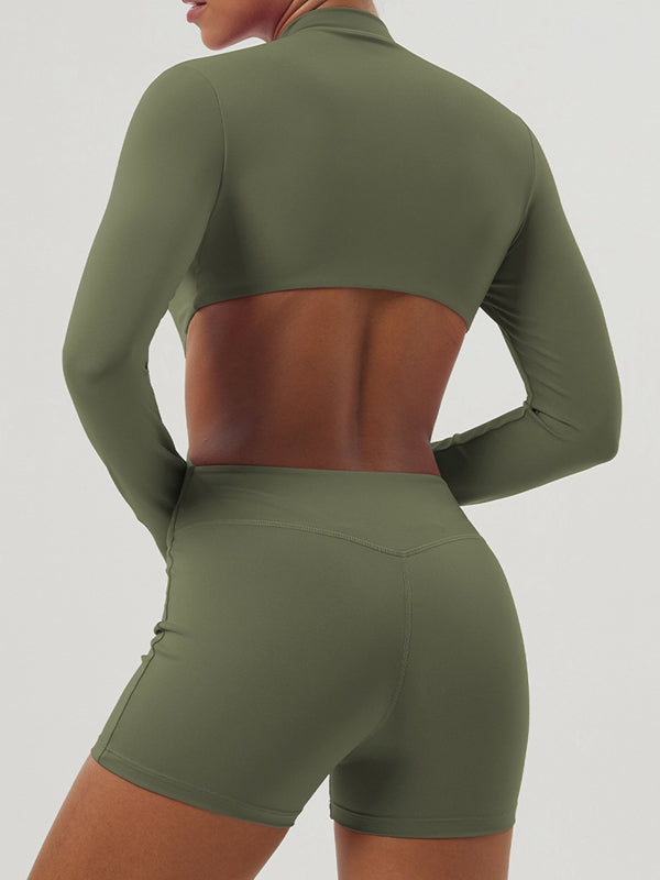 BUYCO Female Zipper Cutout Romper