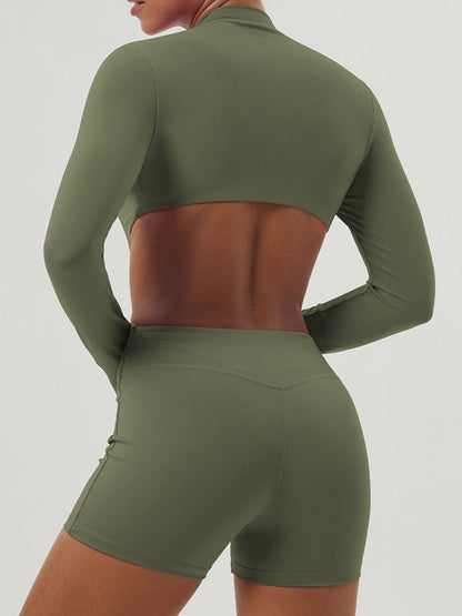BUYCO Female Zipper Cutout Romper