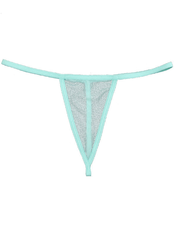 BUYCO Female Lace Print T-back Panties