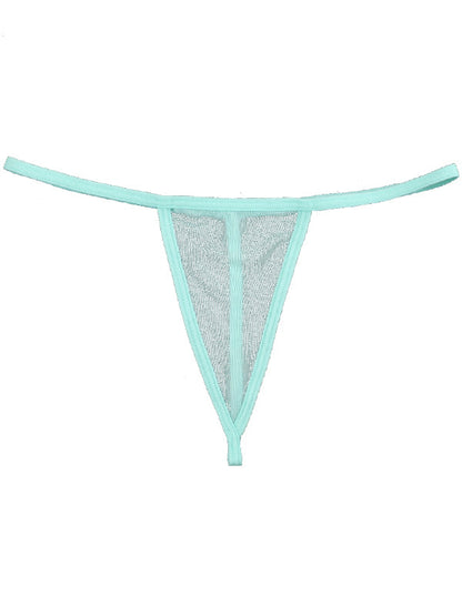 BUYCO Female Lace Print T-back Panties