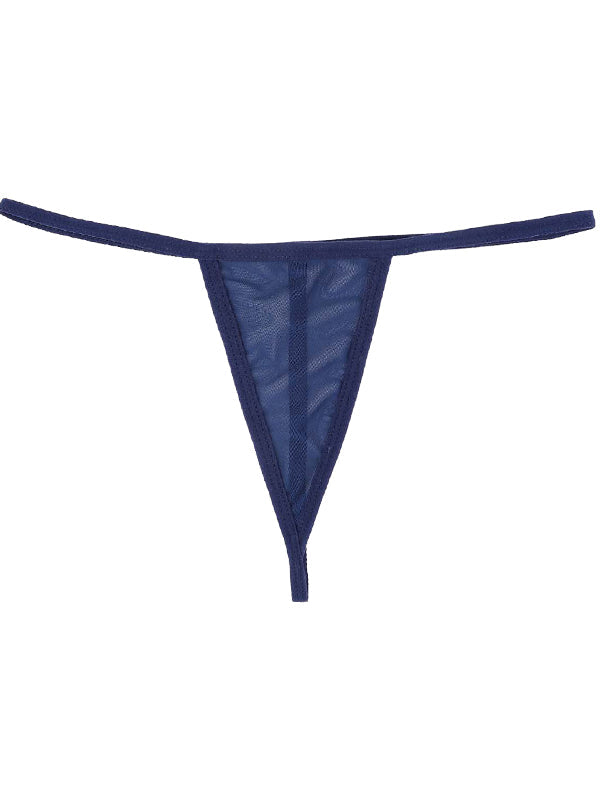 BUYCO Female Lace Print T-back Panties