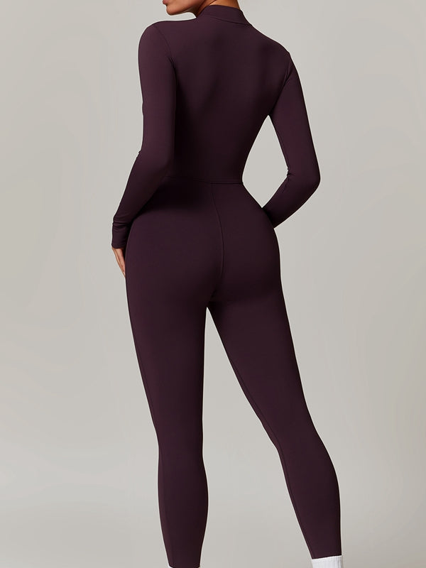 BUYCO Female Zipper Quick-dry Jumpsuit
