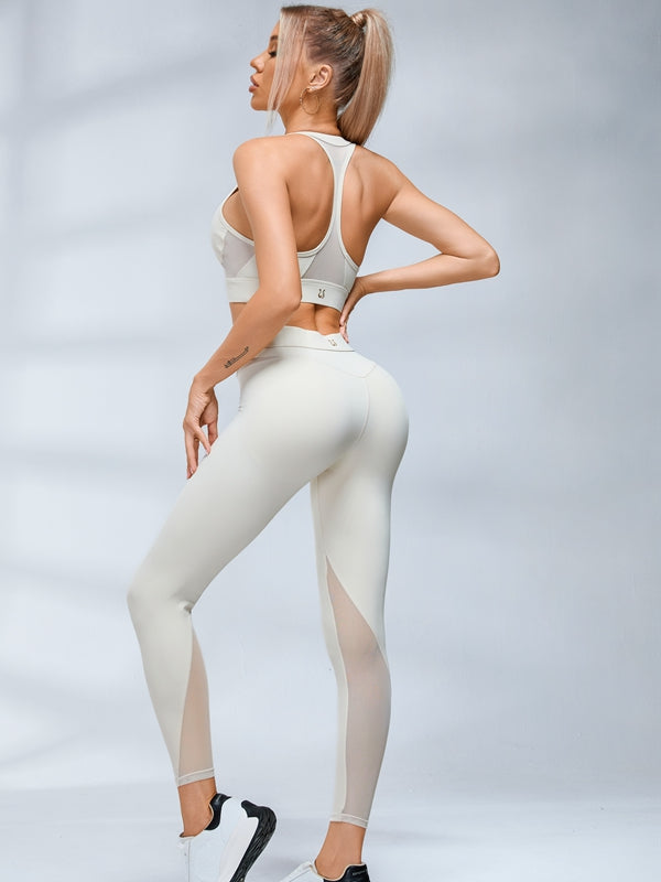 BUYCO Female Fitted Sheer Mesh Sports Bras